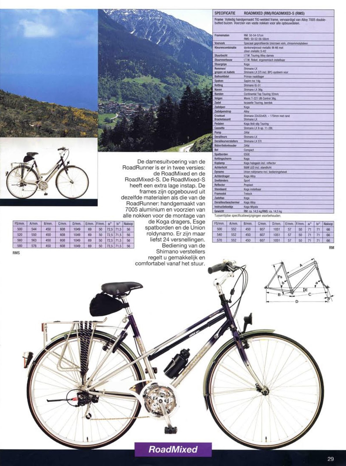 CATALOGUES KOGA MIYATA MIYATA 1996