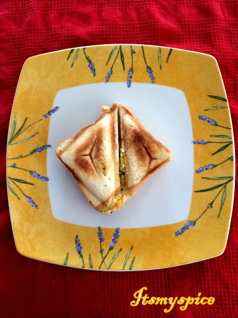 Boiled egg sanwiches