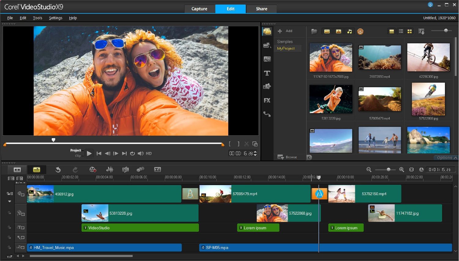 Download Corel Video Studio X9 Pro & Ultimate x86/x64 Portal Sharing