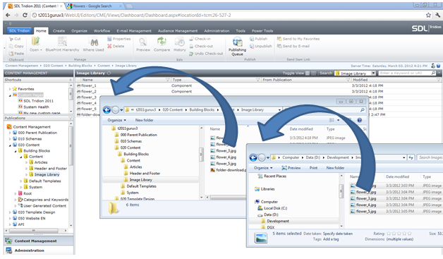 In Time: Uploading multimedia items with SDL Tridion 2011 SP1 and WebDAV