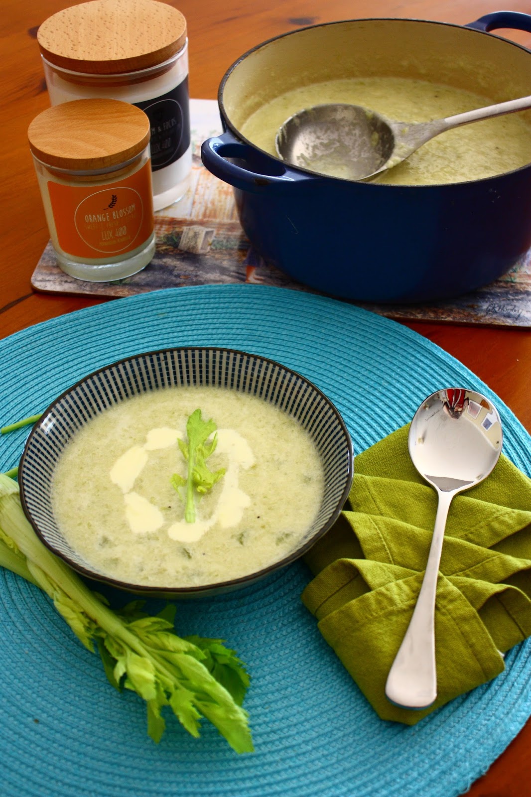 Kate's Weekend Kitchen Cream of Celery Soup