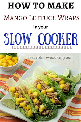Chicken Lettuce Wraps are a fun and light and healthy main course. This easy recipe is made in the crockpot slow cooker which keeps your house cool and pleasant in the warm spring and summer months!