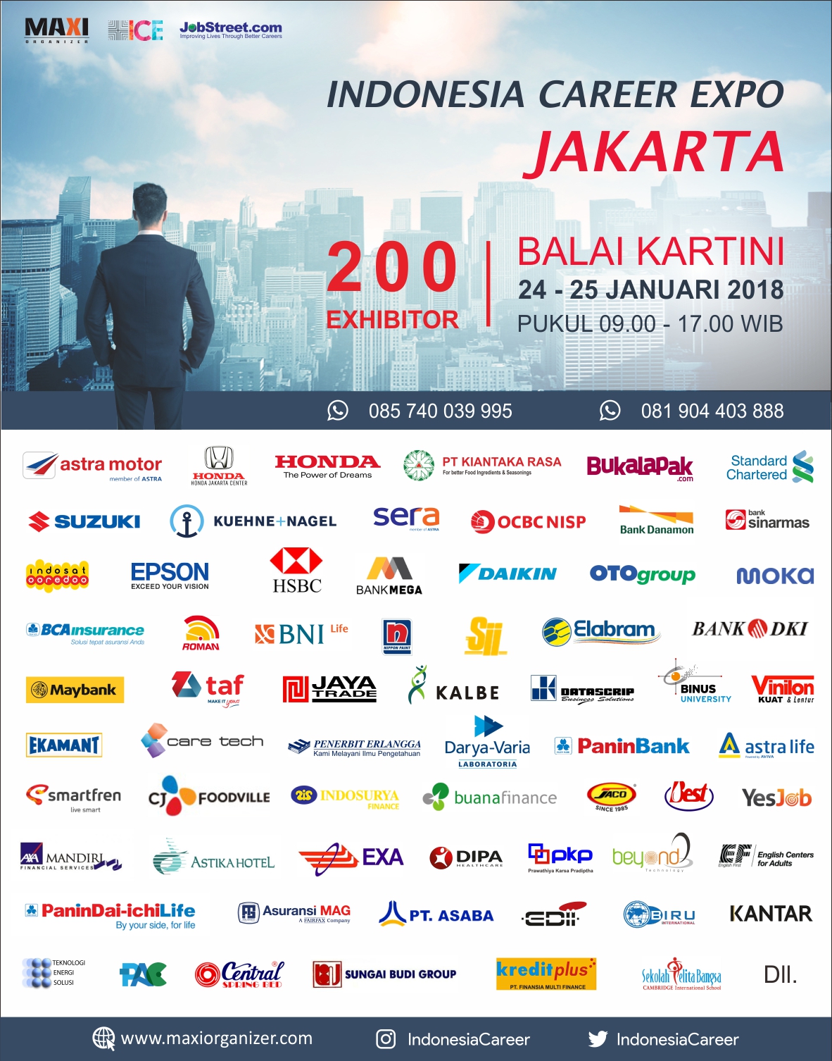Info Jasa Niaga INDONESIA CAREER EXPO JAKARTA