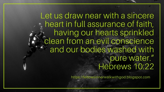 what does dirty water mean in the bible