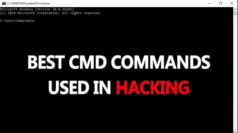 Top 5 Best Cmd Commands Used In Hacking Files Fort