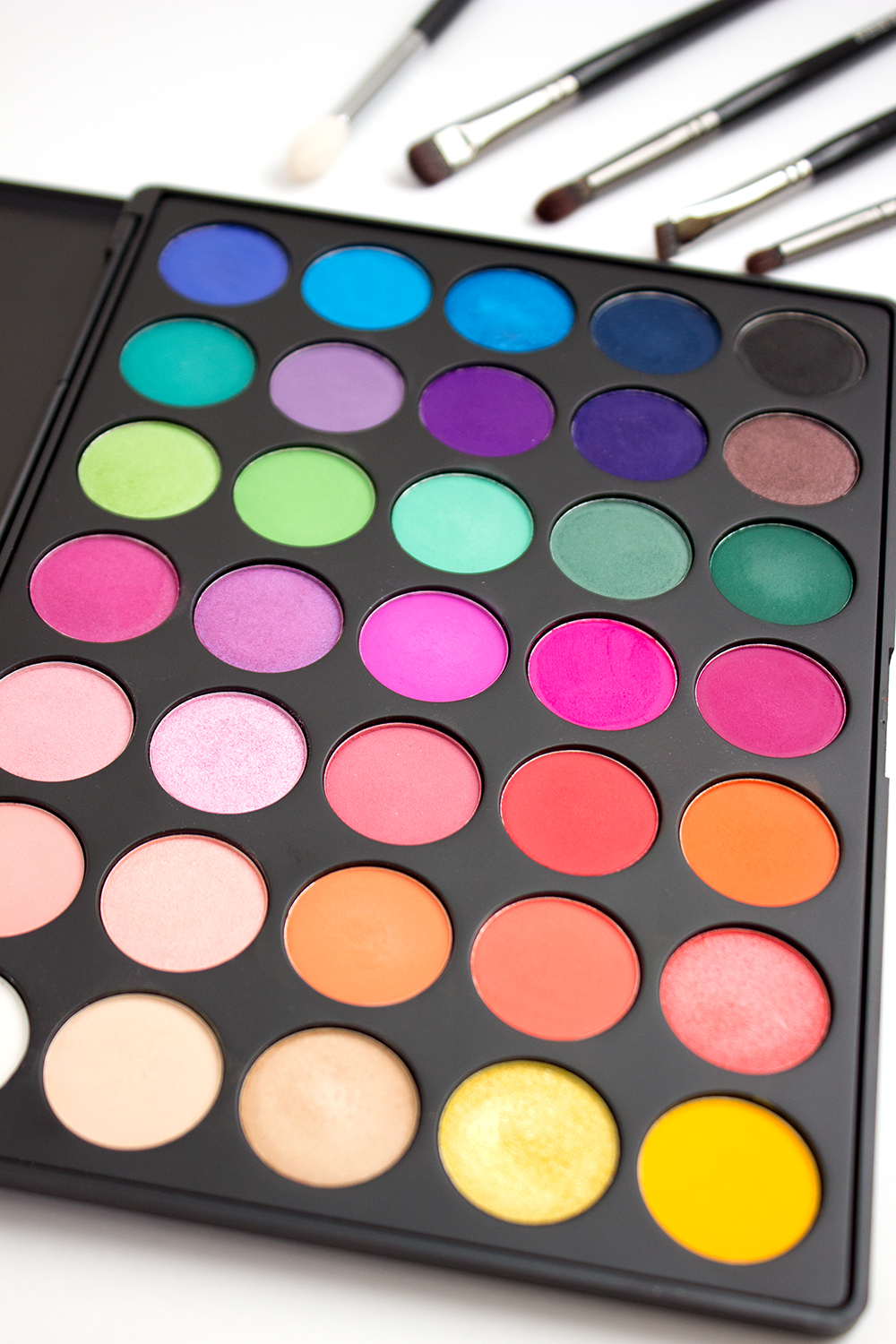 Morphe celebrates pride month with rainbow infused collection Little Blushing Birdie: Morphe 35B Color Glam Eyeshadow Palette Review