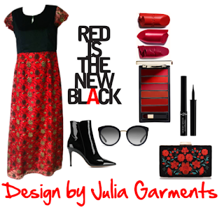 Designer dresses by Julia Pinto