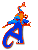 Abecedario Animado de Spiderman. Spiderman Animated Abc.