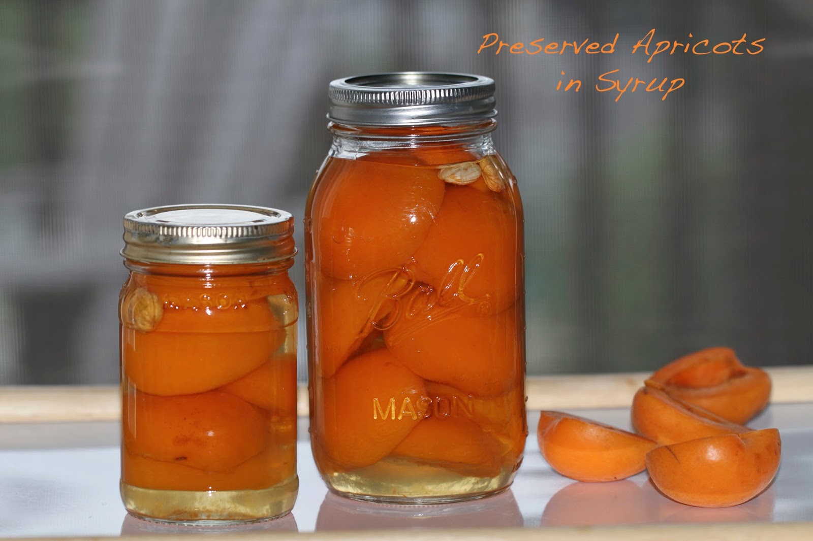Preserved Apricots in Syrup Ever Open Sauce