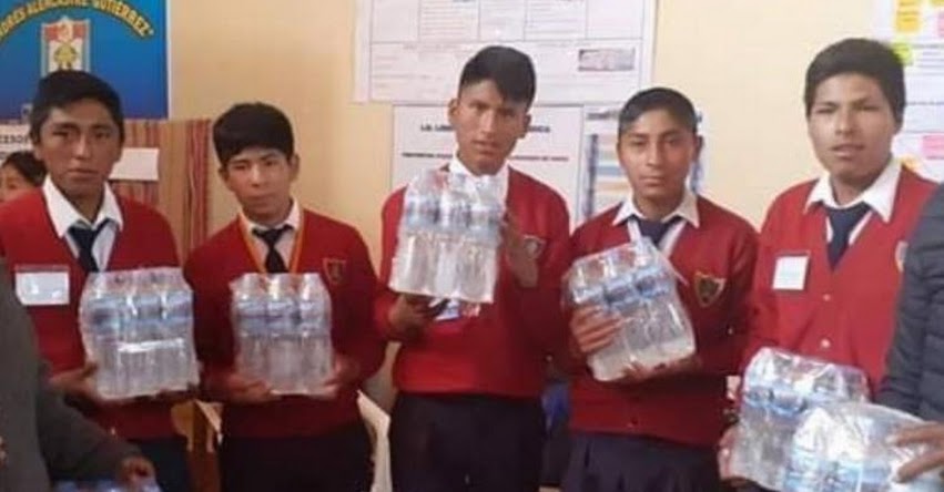 Escolares de Cusco innovan con agua mineral proveniente del nevado Ausangate Escolares de Cusco innovan con agua mineral proveniente del nevado Ausangate