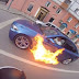 BMW Driver Tries To Outrun Fire