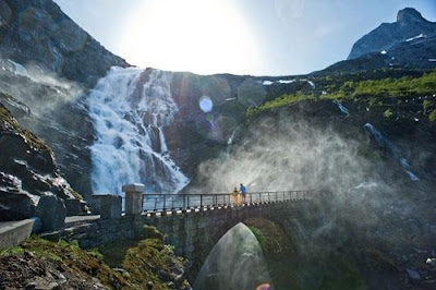 Trollstigen. Trolls Noruega