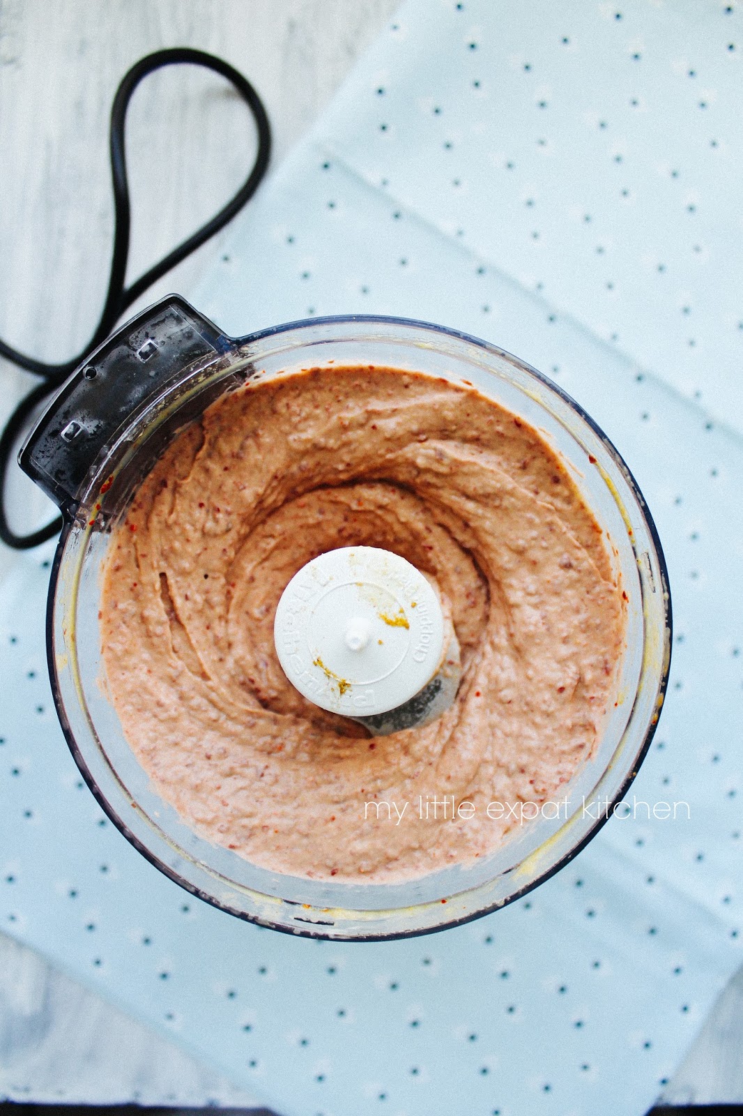 My Little Expat Kitchen Spicy red kidney bean dip with za’atar