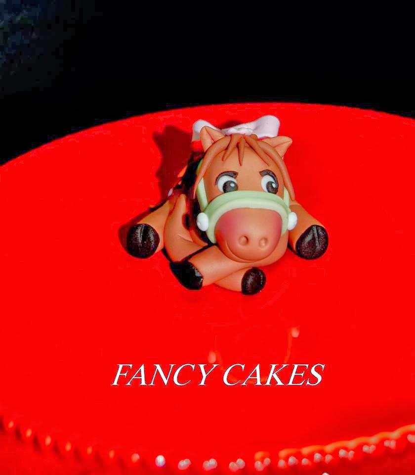 Fancy Cake's Fondant Horse 