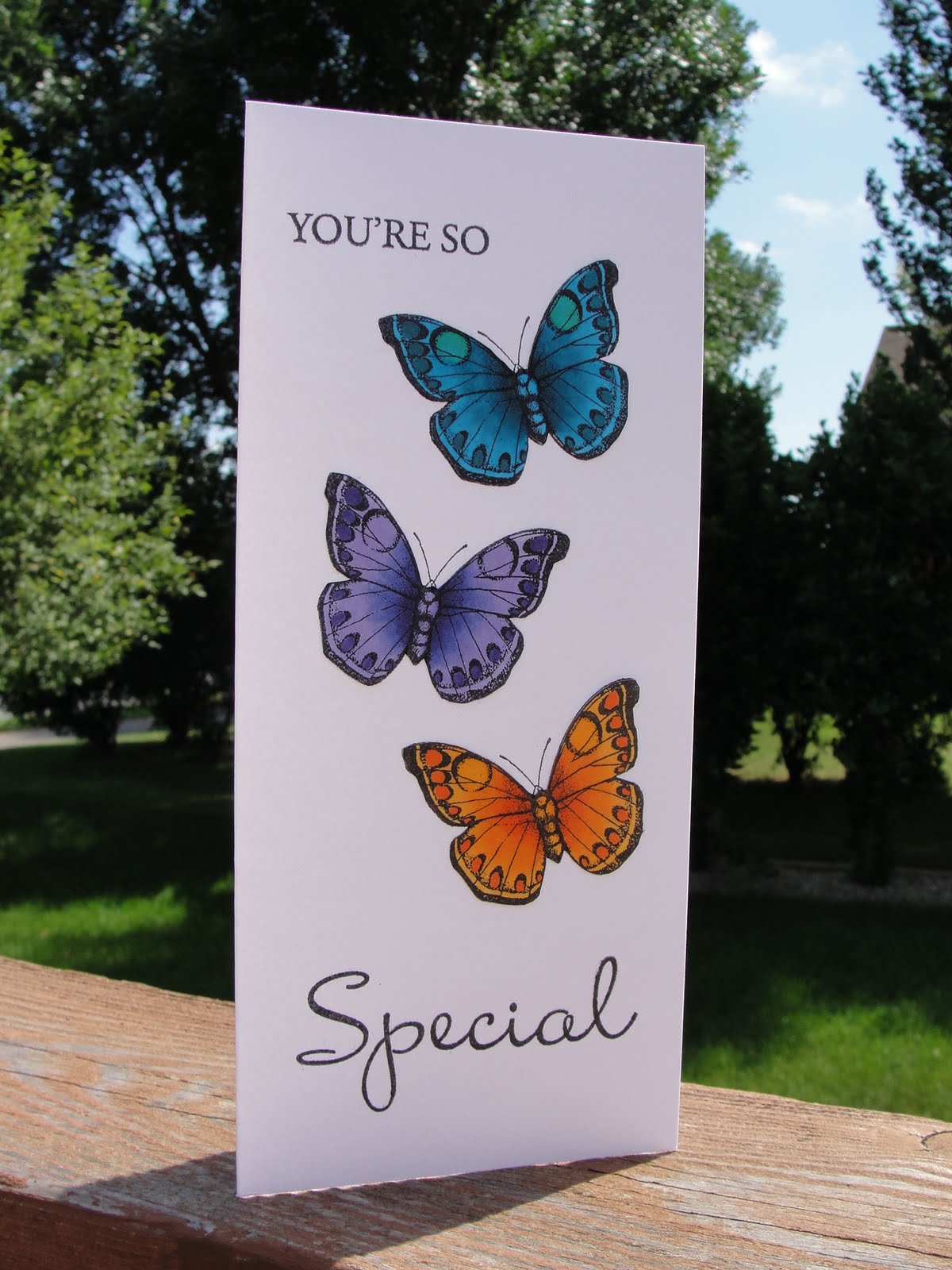 ...Enjoying Life... Simple, Tall Card for CASual Fridays