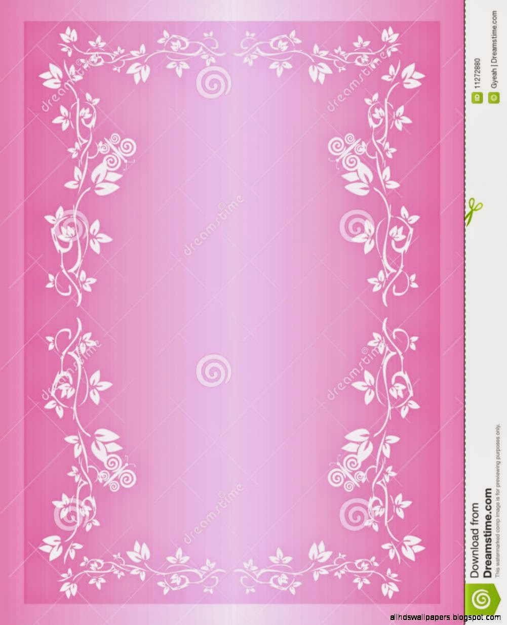 Wedding Invitation Background Stock Photo   Image 11272880