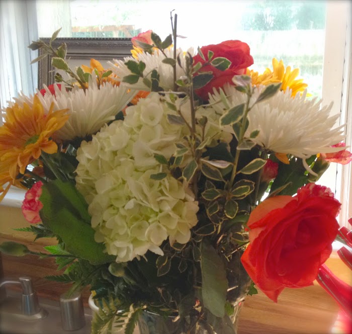 Kitchen flowers...