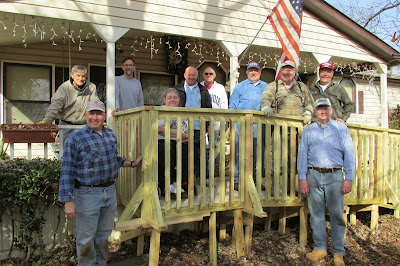 Wheelchair Ramp Build, 23 Nov 2013