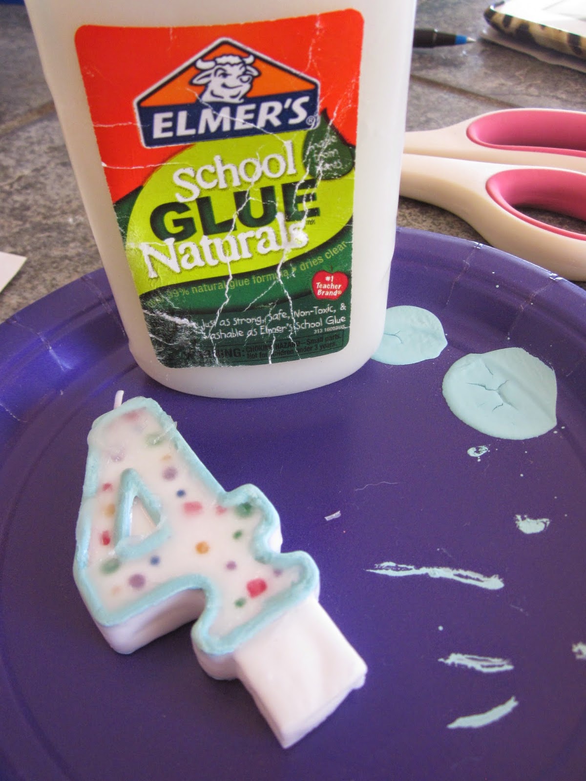 Queen B Creates Custom Birthday Candle