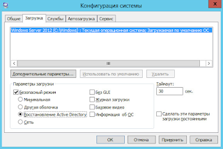 Бэкап active directory в windows server 2012