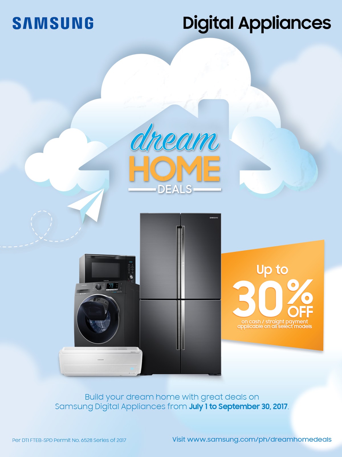 Build your best home with Samsung’s Dream Home Deals from July 1 to Sept. 30