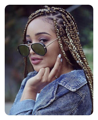 37 Unique Triangle Box Braids Hairstyles 2019 Funky For Black Women Triangle box braids hairstyles have been a stylish and trendy protective hairstyle for bl 37 Unique Triangle Box Braids Hairstyles 2019 Funky For Black Women