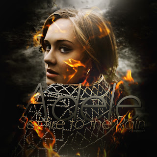 Resultado de imagem para adele set fire to the rain album