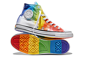 all star colorido cano alto