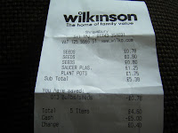 wilkinson receipt