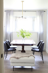 mid century farmhouse kitchen room modern reveal challenge fall dining