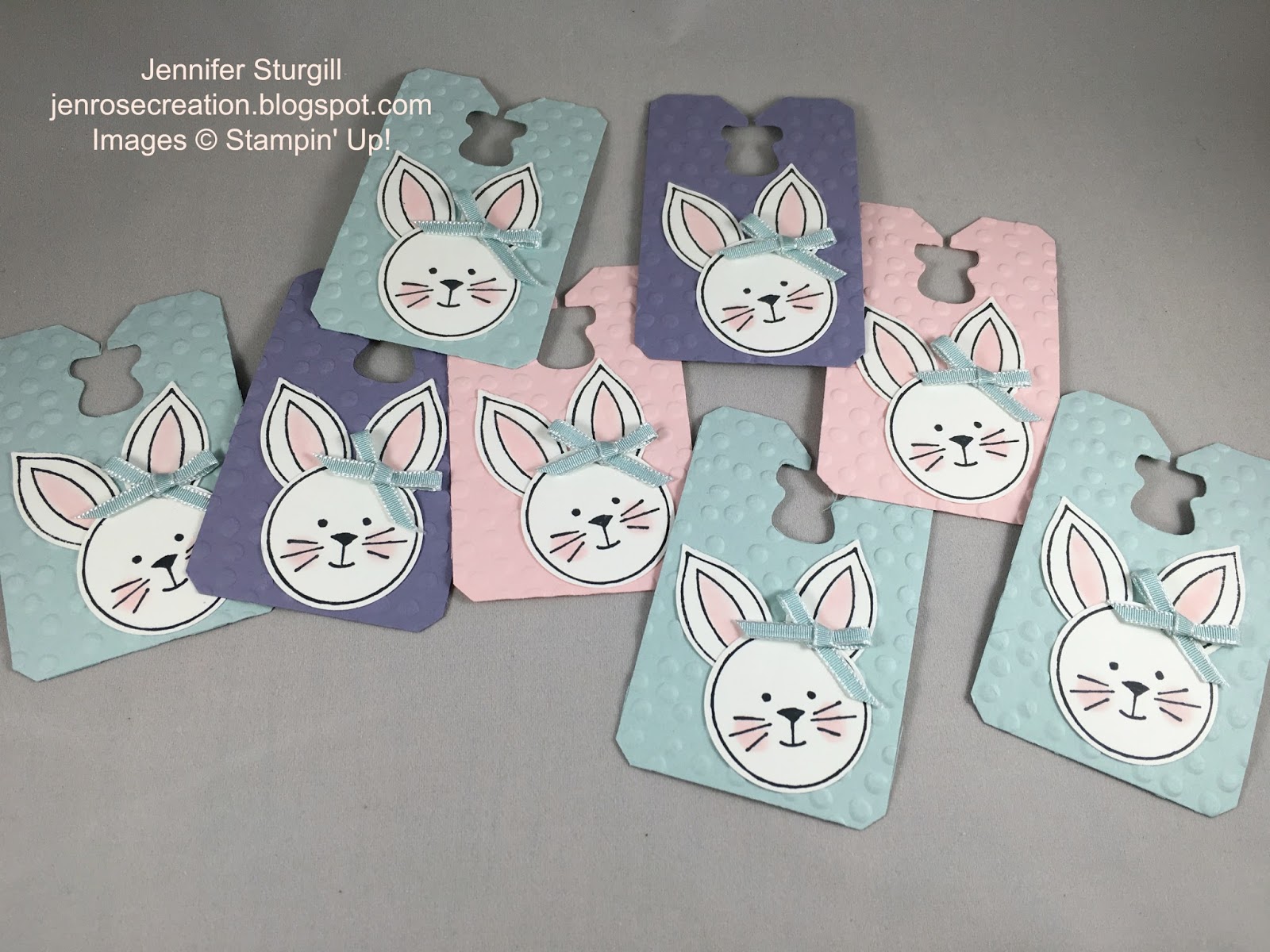 Bunny Tags Jen Rose Creation
