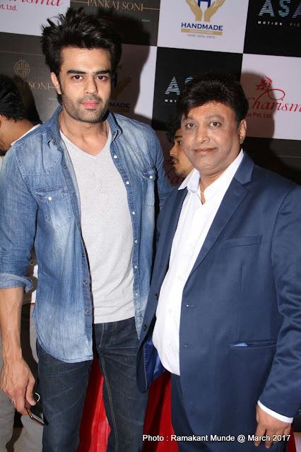 Manish Paul with Manik Soni Manish Paul with Manik Soni