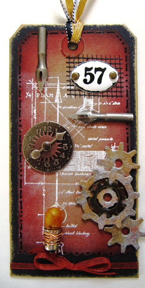 FRIENDS in ART: Loved making this Kraft Tag!