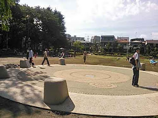 東板橋公園の水浴び広場