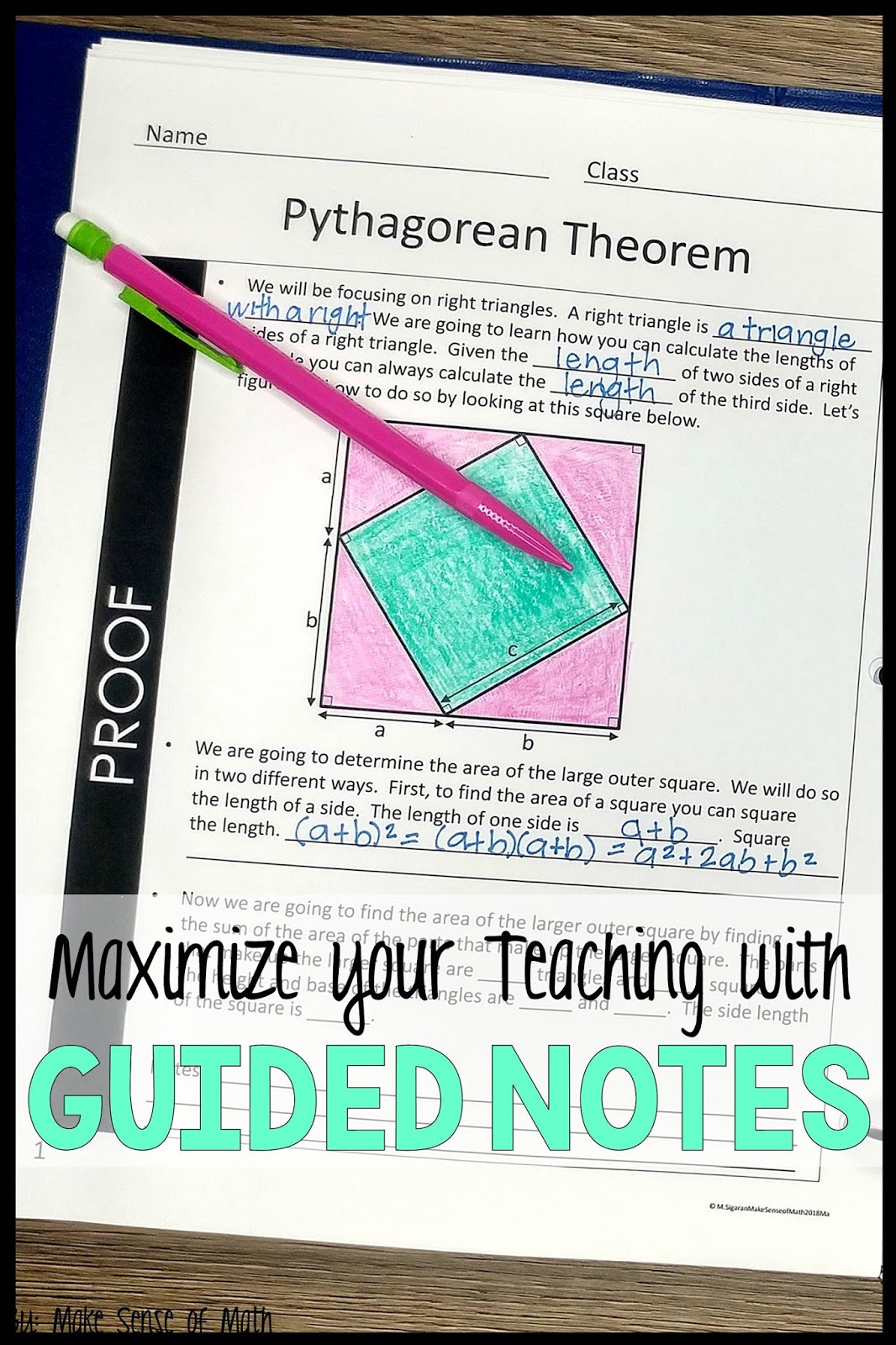 Maximize your Teaching with Guided Notes - Make Sense of Math