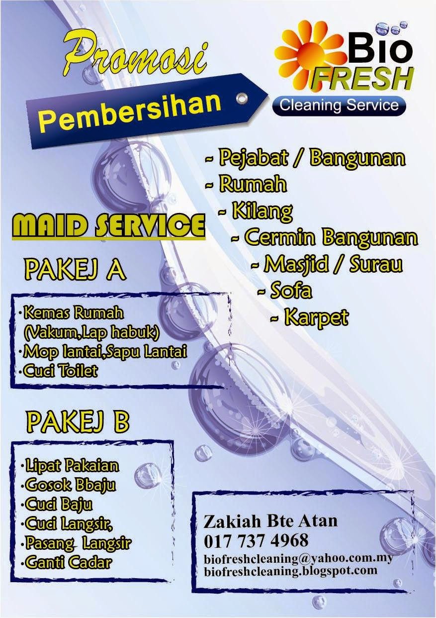 BIO FRESH CLEANING SERVICE OUR PROMOTION
