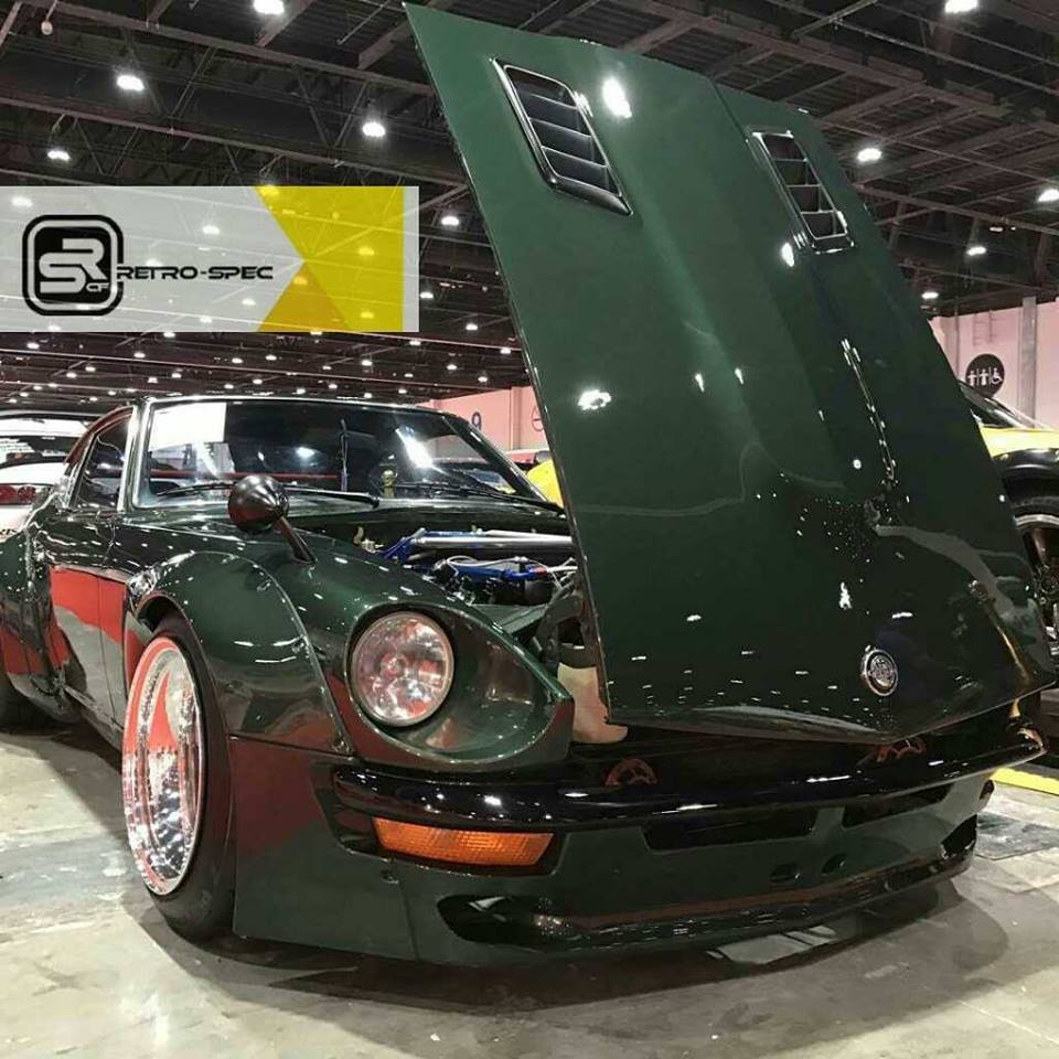 retrospec/datsun Z RETROSPEC 280Z 260Z HOOD VENTS
