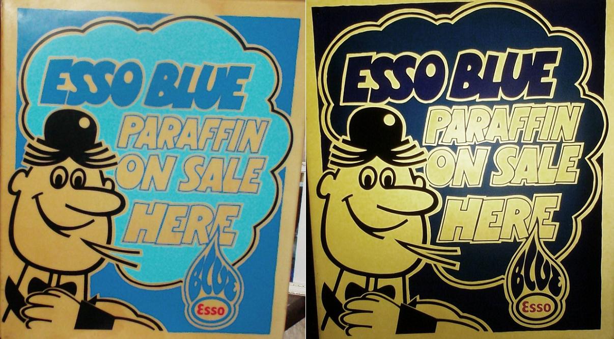The REAL 1970s "Boom Boom Boom Boom Esso Blue!" A Sign Of The Times