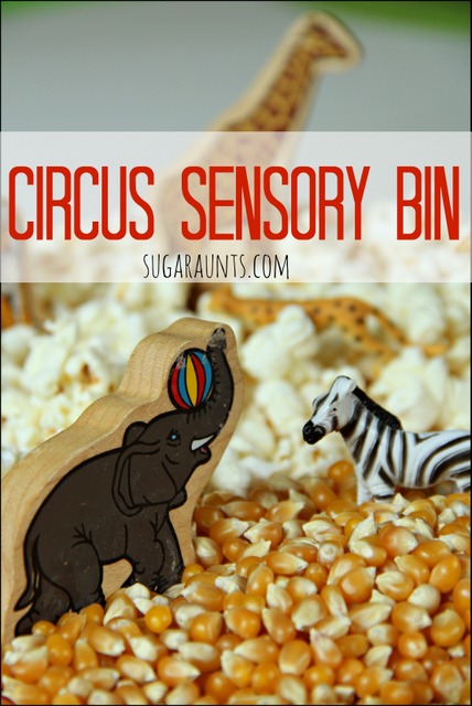 Circus Sensory Bin | The OT Toolbox