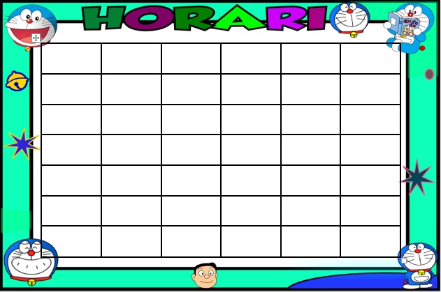 resultado de imagen para hacer un horario de estudio minions como hacer un calendario en word