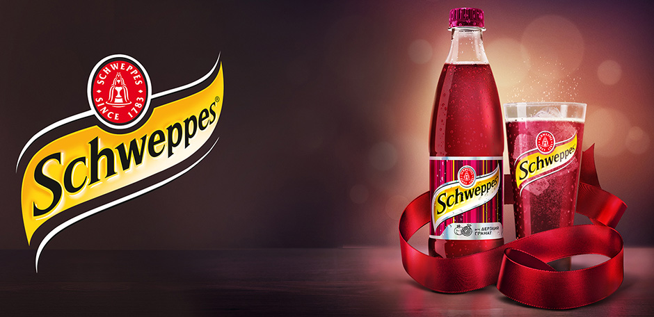 Новый Schweppes «Дерзкий гранат» — BRANDS AROUND