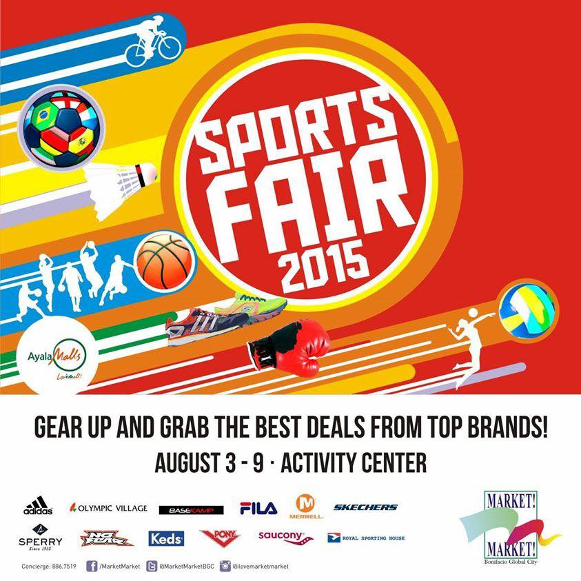 Manila Shopper Market Market Sports Fair Aug 2015