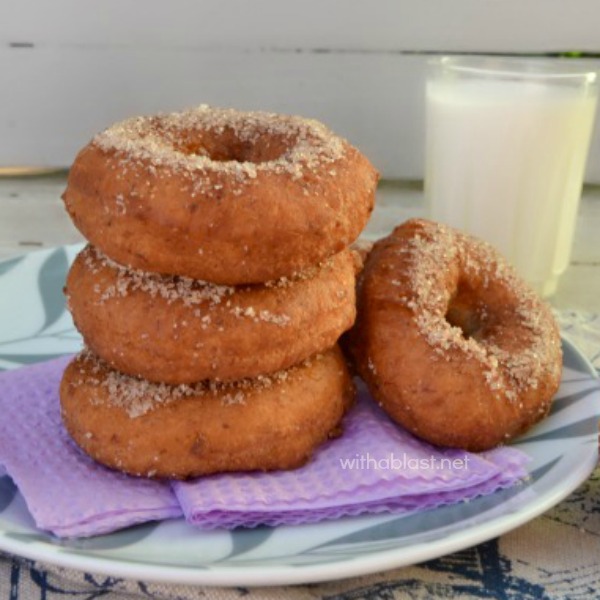 Easy Banana Donuts