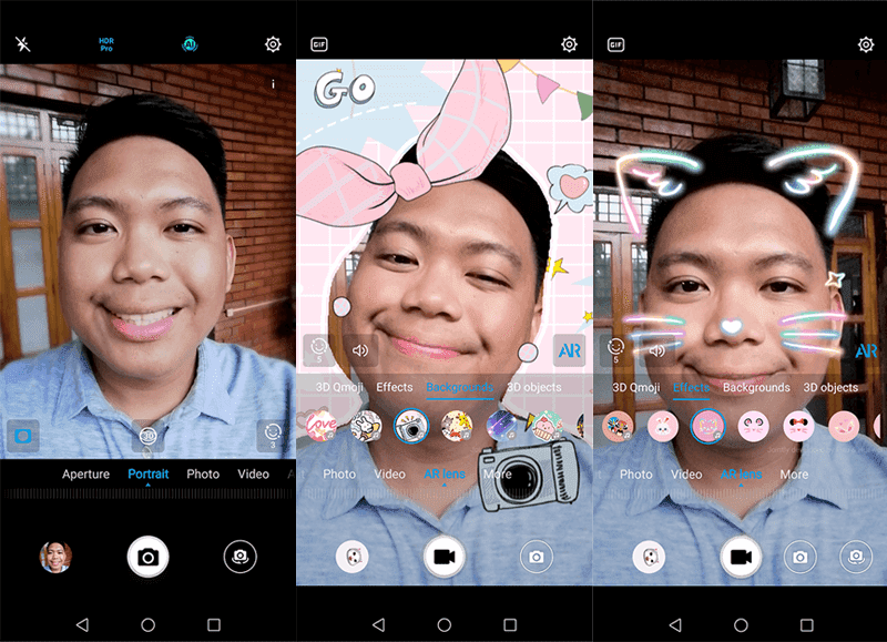 AI-assisted selfie cameras