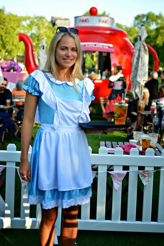 Chelsea in Bloom 2015 Mad Hatters Tea Party Pimms