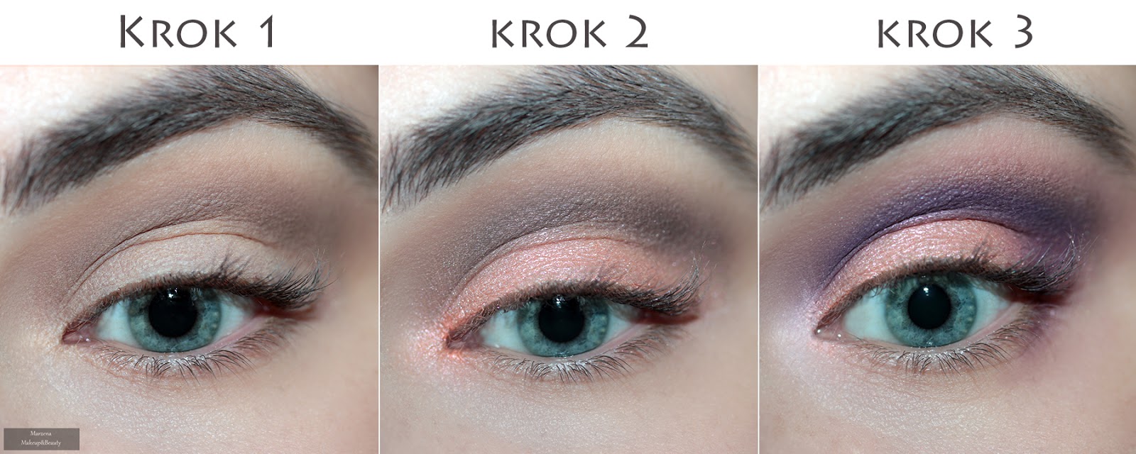 Marzena Makeupbeauty Wieczorowy Makijaż Dla Niebieskich Oczu Krok