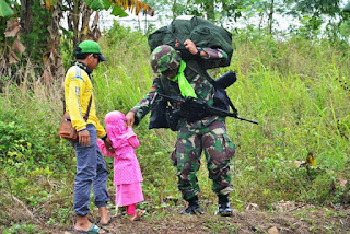 Prajurit TNI Jaga Kepercayaan Rakyat 