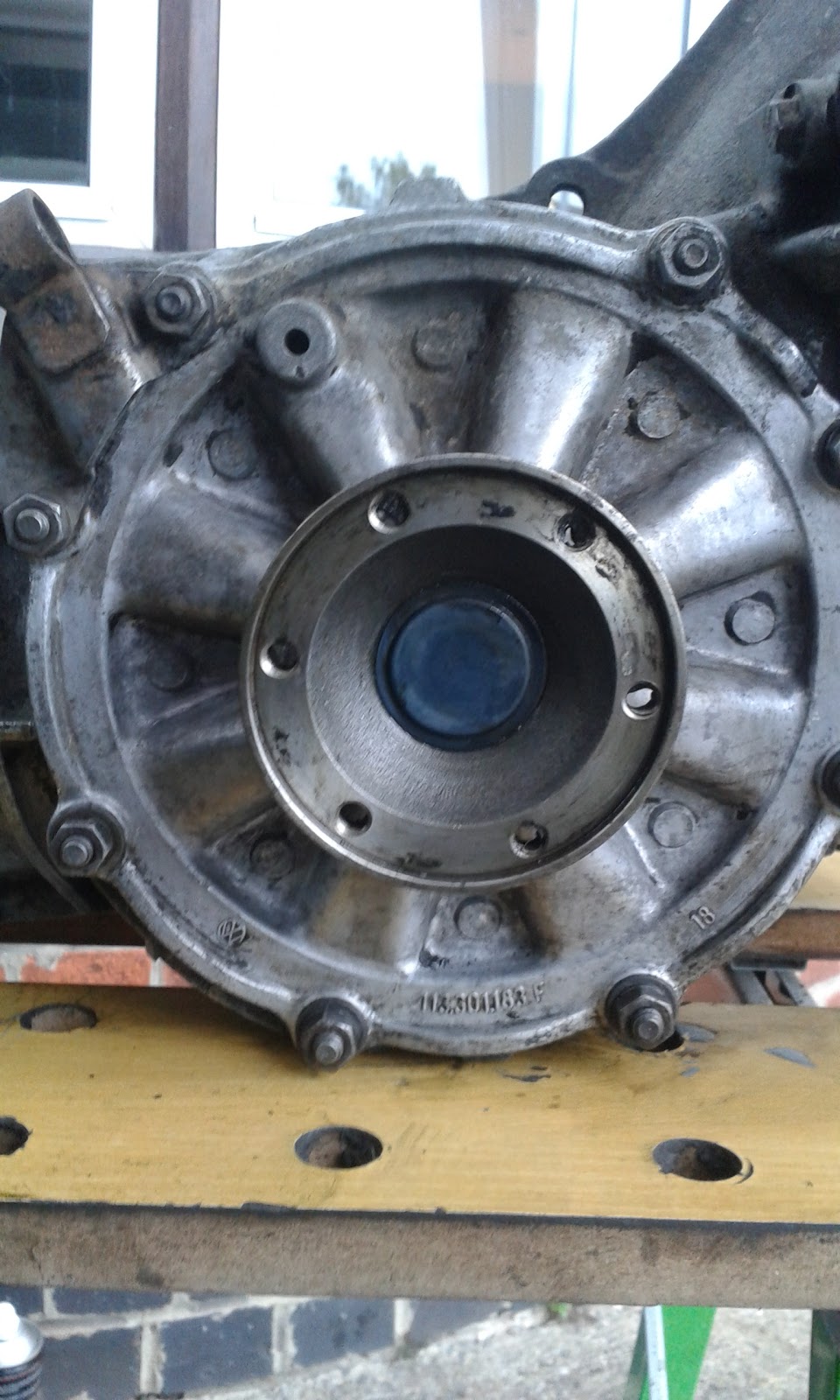 VW Type 2c Campervan Broken Gearbox Phase 1 New gearbox