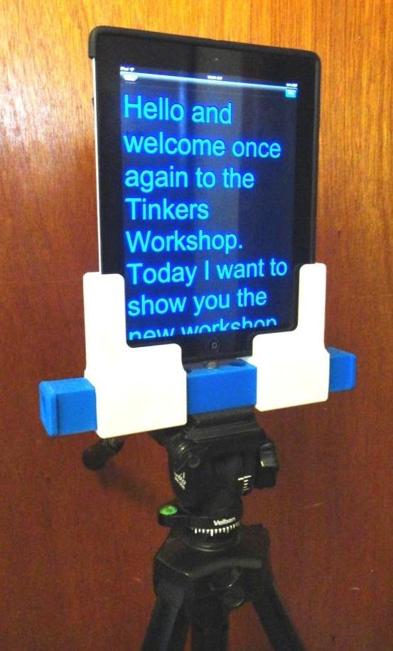 The Tinkers IPad Tripod Mount STL Files Now Available