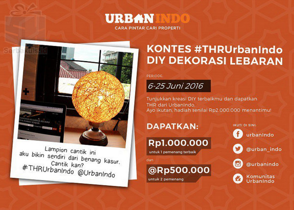 Kontes DIY Dekorasi Lebaran #THRurbanIndo Kontes DIY Dekorasi Lebaran #THRurbanIndo